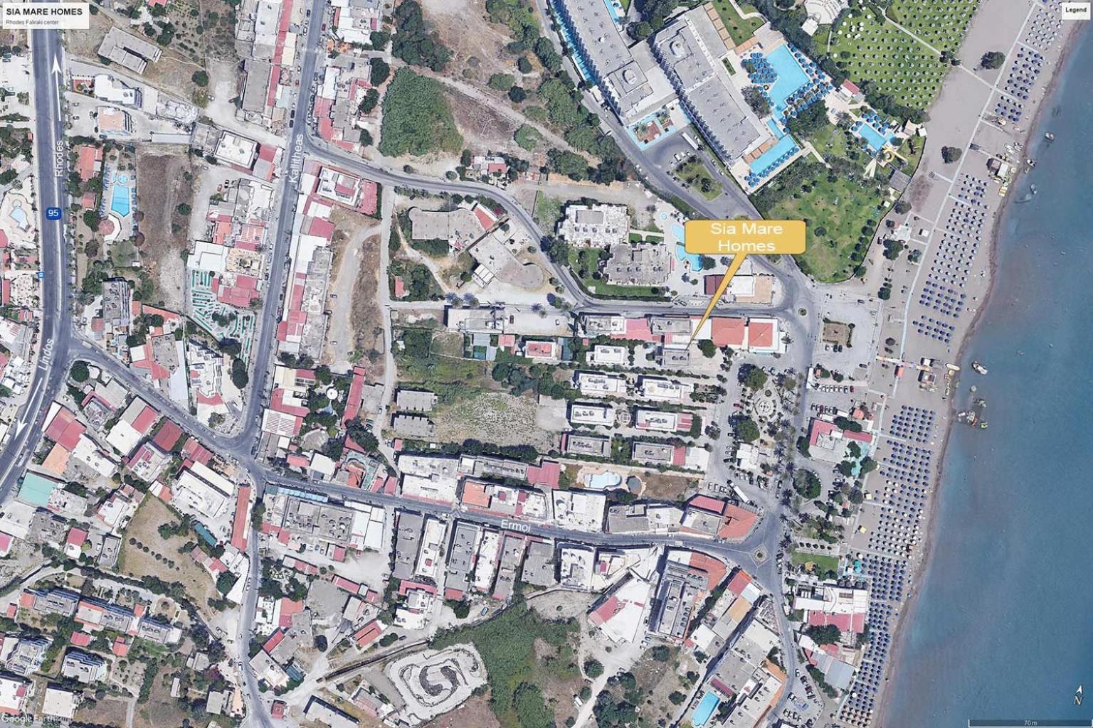 Sia Mare Seaside Apartments Фалираки Екстериор снимка